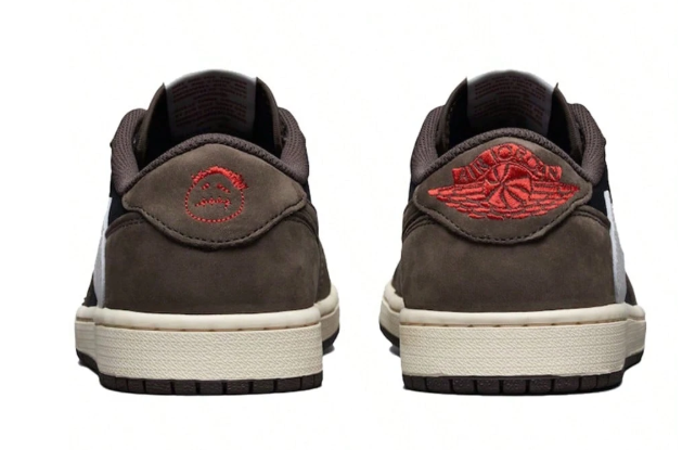 Travis Scott X Jordan Air Jordan 1 Low OG TS SP (Reverse Swoosh 1.0 Original) Collaboration Low-Top Retro Basketball Shoes For Men